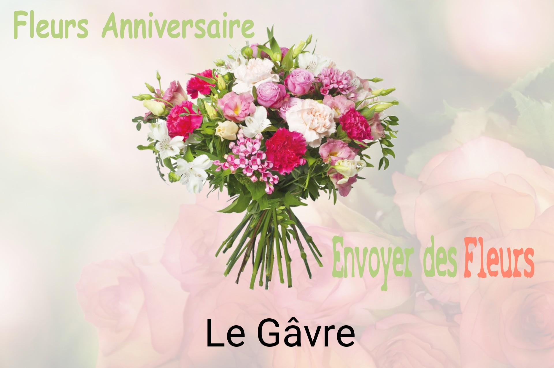Bouquet de fleurs d’anniversaire livré à Le Gâvre